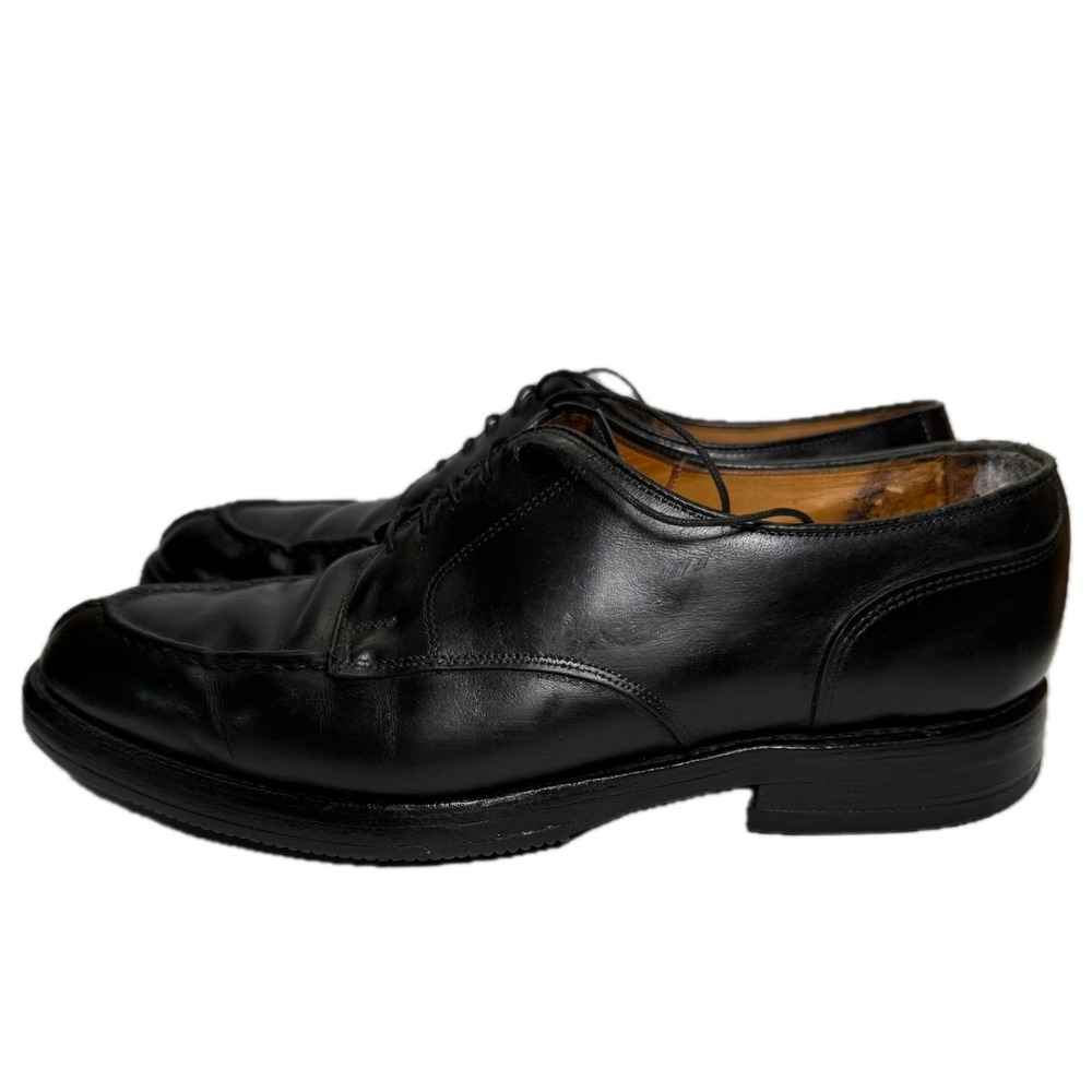 Allen Edmonds Bradley Oxford Mens 9.5 D Black Leather Split Toe Dress Shoes 2601